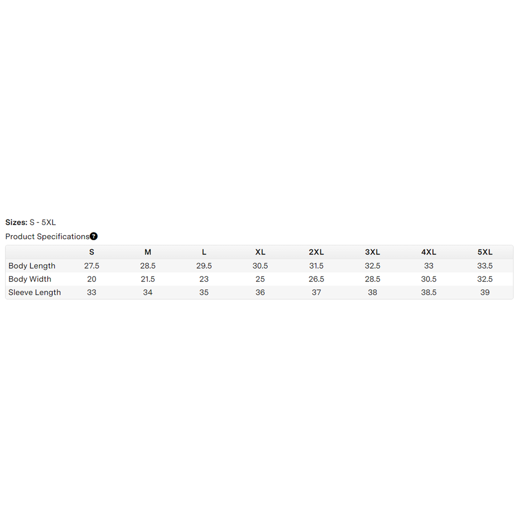 SizeChart
